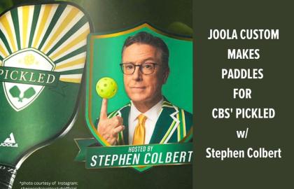 JOOLA Tài Trợ Vợt Chính Thức Cho PICKLED Của CBS