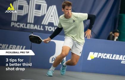 3 Bí Quyết Cải Thiện Cú Third Shot Drop Trong Pickleball
