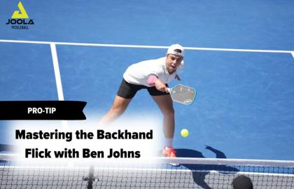 Mastering Backhand Roll Pickleball: Kỹ Thuật & Mẹo Từ Ben Johns Chia Sẻ
