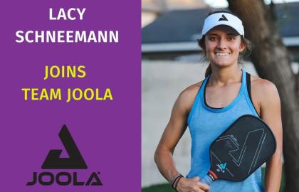 Lacy Schneemann Gia Nhập TEAM JOOLA: Ngôi Sao Đang Lên Trong Làng Pickleball