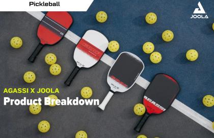 Agassi x JOOLA: Dòng Vợt Pickleball Đột Phá Cho Mọi Người Chơi
