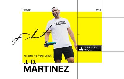 JOOLA Ký Hợp Đồng Độc Quyền Với Siêu Sao MLB J.D. Martinez